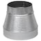 Imperial Mfg Imperial 9 in. D X 8 in. D Galvanized Steel Furnace Pipe Reducer GV0825 - alternate 1